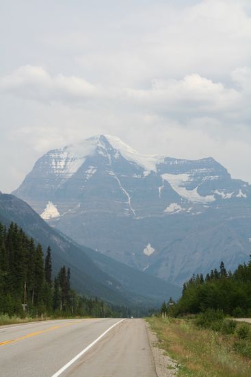 Mt. Robson (diesig, aber nicht (!) in den Wolken verschwunden