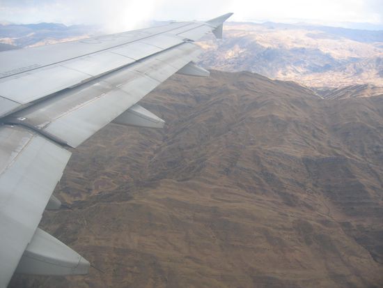 Die Anden fasst zum greifen nah