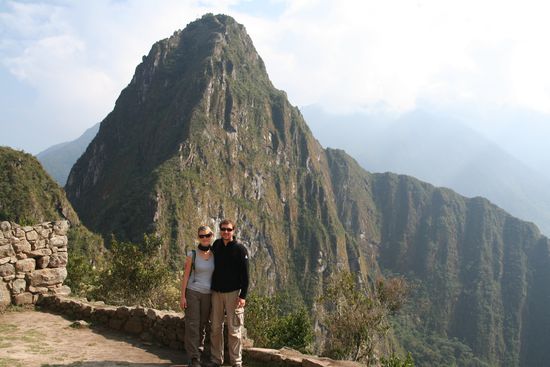 Kurz vor dem Aufstieg...
(und wir lachen noch...)