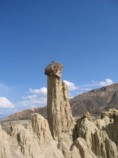 Gesteinsformation "Sombrero de la dama"