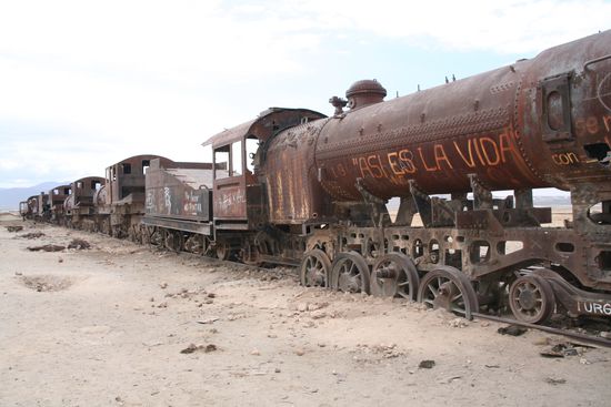 El Cementerio de Trenes