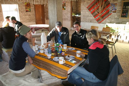 Fruehstueck im Salzhotel...
