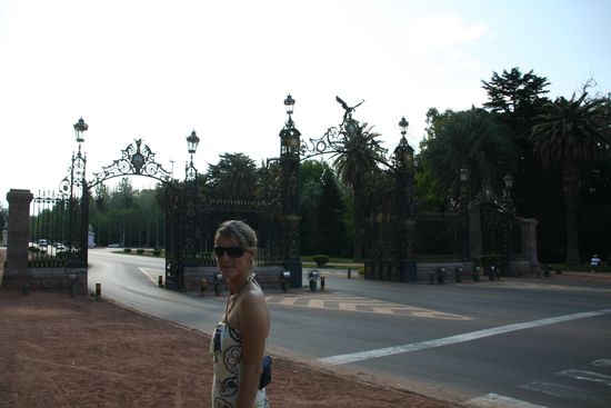 Eingang zum General San Martin-Park