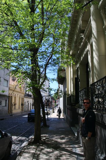 Calle Chile  - hier gibt es viele nette Hostales