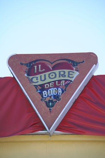 Hier schlaegt das italienische Herz von Buenos Aires