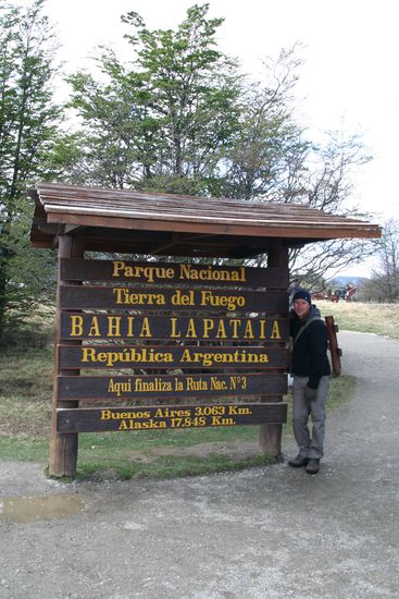 Hier hoert auch die letzte Strasse auf...