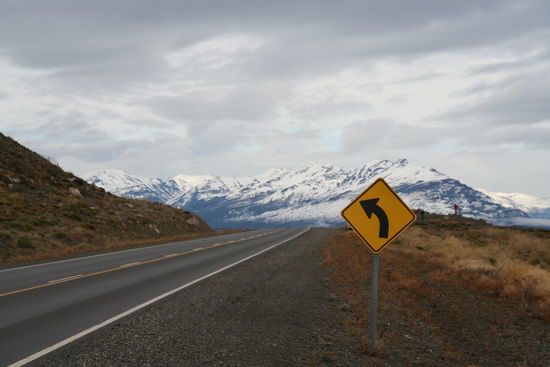 Entlang des Lago Argentino