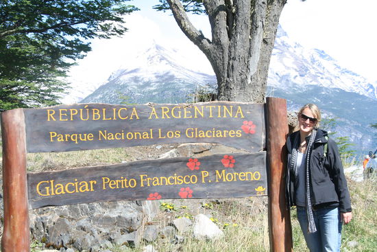 ...bis zum Parkplatz an den Besucherterassen