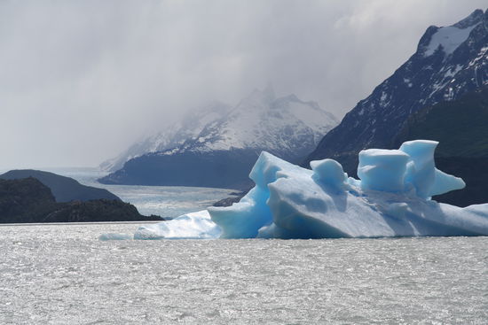 Eisberge vom Gletscher