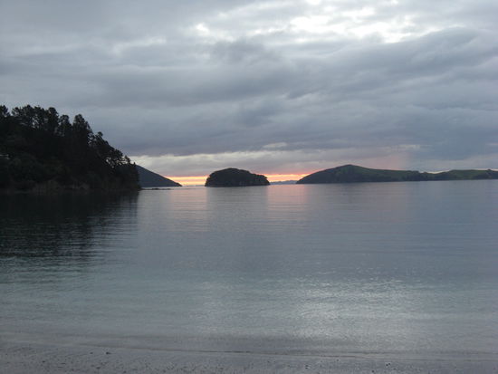 Abendpanorama vom Camper aus...