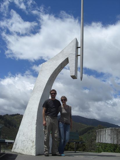 Die Mitte Neuseelands liegt angeblich genau HIER!