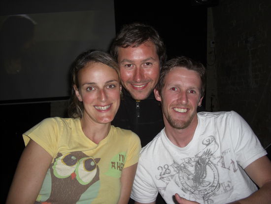 Mit Owen im Irish Pub (klaro, wo sonst )