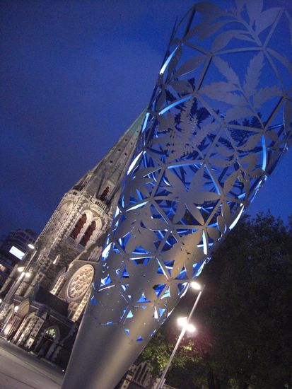 Der "Eisbecher" mit Cathedral im Hintergrund