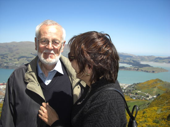 Hoch ueber Christchurch