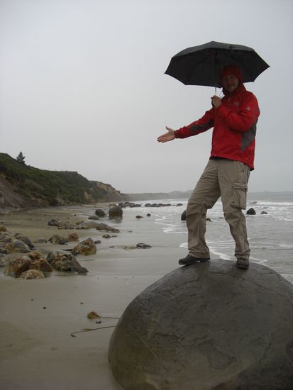 Moeraki Boulders ganz...