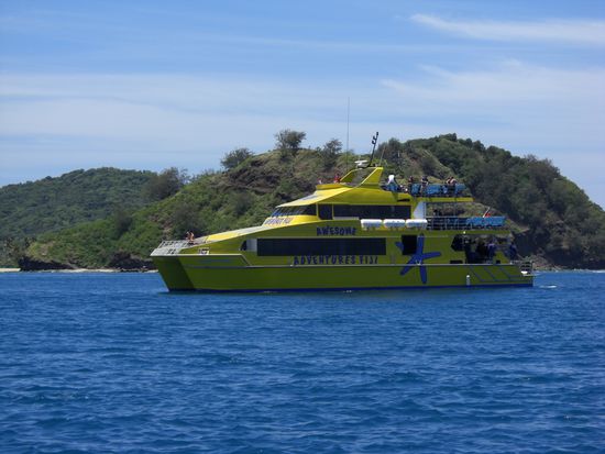 Yasawa Flyer (DAS Inseltaxi fuer die Mamanucas und die Yasawa Islands)