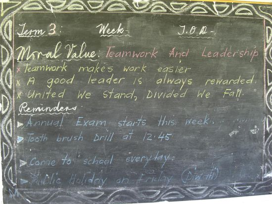 Come to school everyday