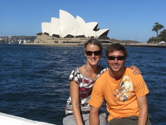 Sydney Opera mit uns beiden...