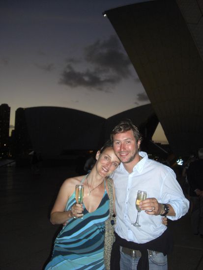 ...und vom "Balkon" des kleinen Saales aus. Pause!