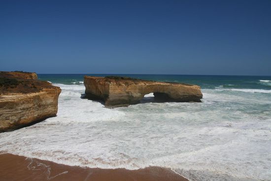Frueher die London Bridge - jetzt aber nur noch die London Arch 