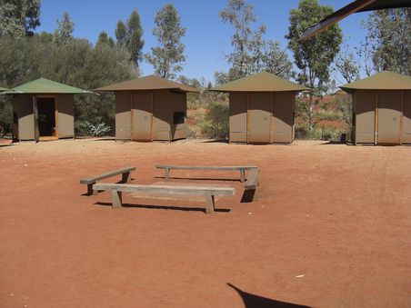 Hauszelte im Outback