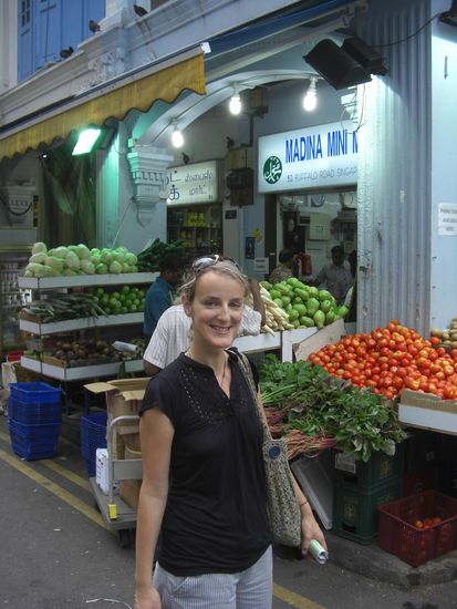 Das Leben findet hier auf der Strasse statt