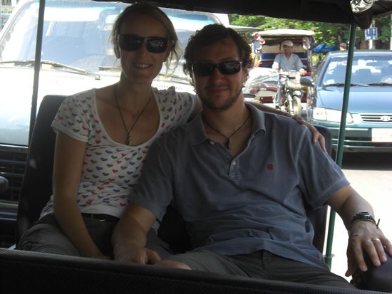 Tuk-Tuk Fahrt in Phnom Penh