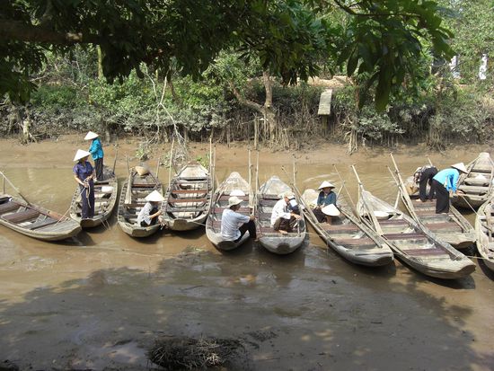 Longtailboote - gleich geht's los damit!