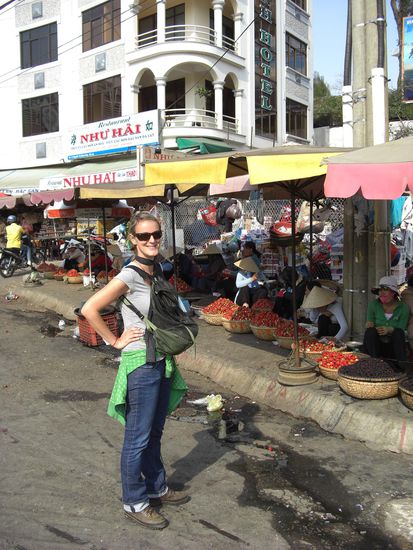 Erdbeerfrauen auf dem Central Market