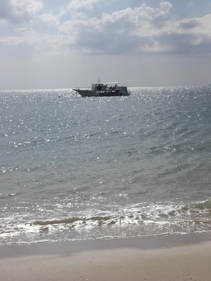 ... auf die Ankunft...