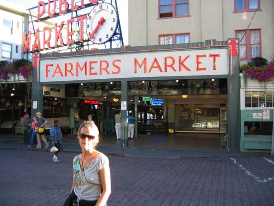 Farmers Market am Tag