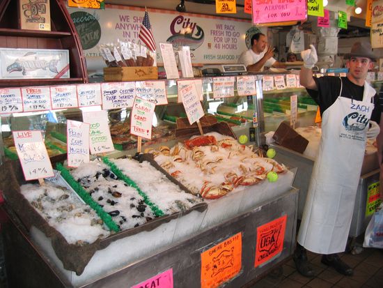 Seafood a la Famers Market