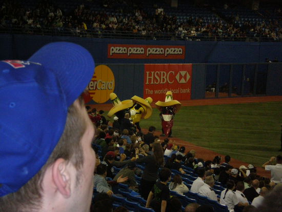 Die "Running Chilis" haben in den Pausen fuer Unterhaltung gesorgt!