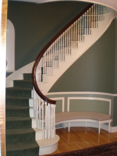 Treppenhaus Nummer 1 bei uns in der "Residence"