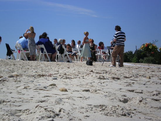 Auch keine schlechte Location fuer eine Hochzeit, oder?