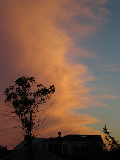 Sonnenuntergang am Freitag Abend, very nice