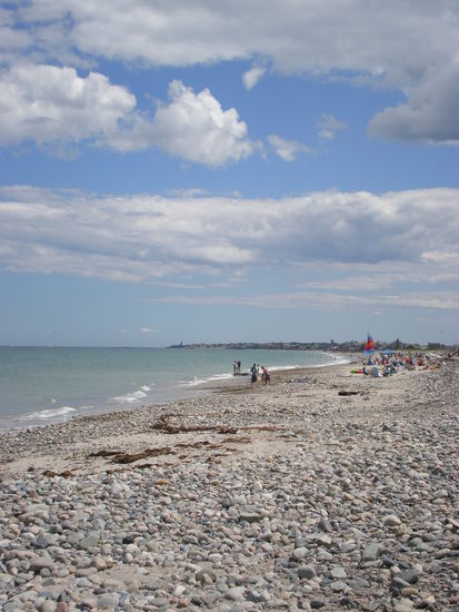 The beach, leider wars etwas kuehl aber trotzdem nett