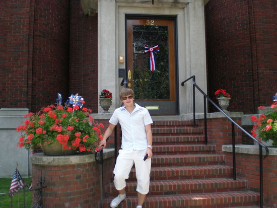 Sehe ich nicht schon ziemlich amerikanisch aus?