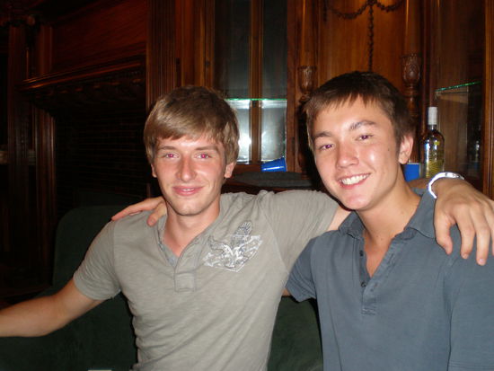 Alex und ich! Echt ein super Kumpel und sogar zu 50% deutsch!