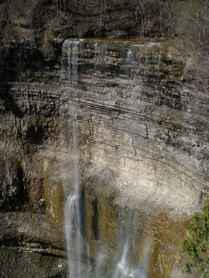 Tews Fall, wenn man genau hinguckt entdeckt man unten den Regenbogen!