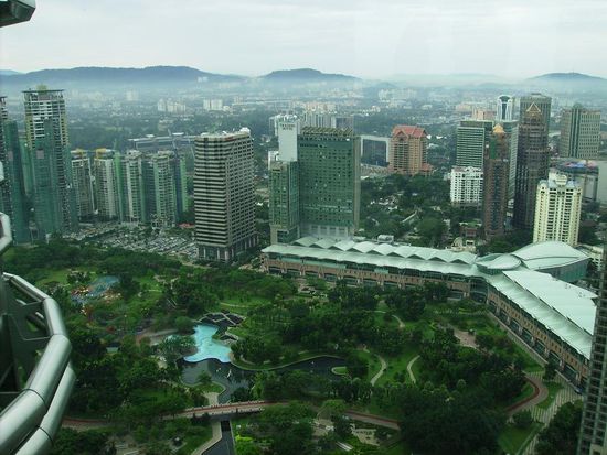 ...wie klein doch von oben alles aussieht