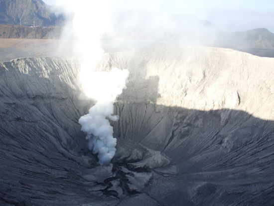 Innenansicht des Vulkankraters (Mt. Bromo)
