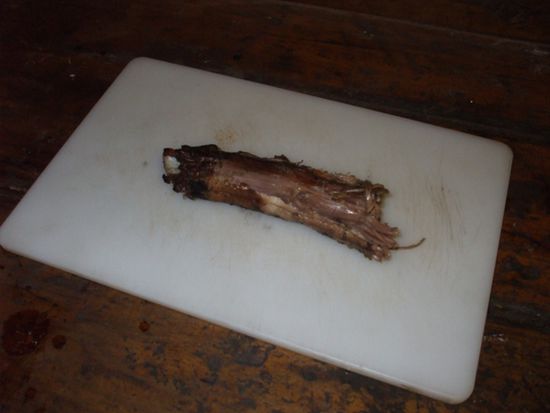 Gegrillter Kaenguruh-Schwanz