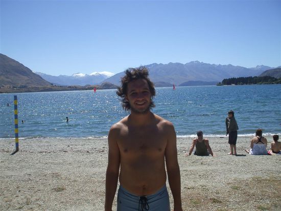 Der Schwimmreifen sitzt 