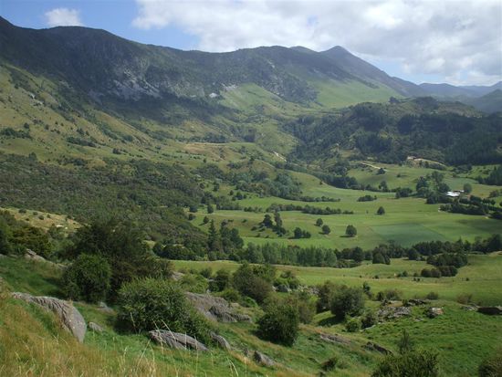 auf dem Weg nach Takaka