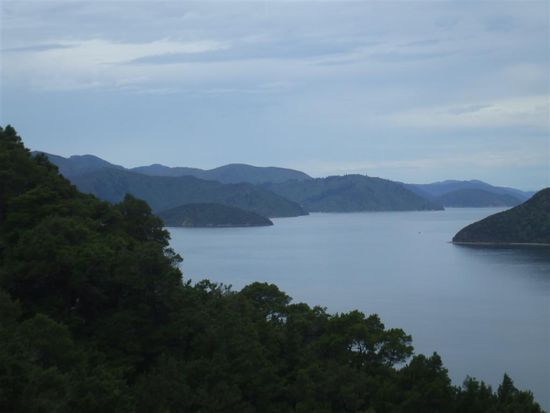 Marlborough Sound vom Festland