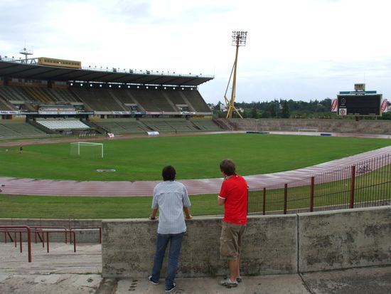 Dominik und Daniel beim Philosphieren 