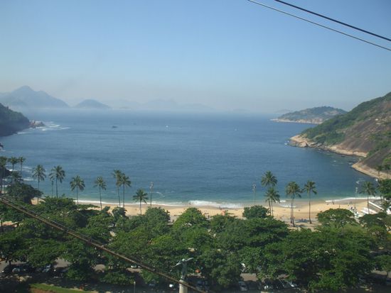 Eine Bucht mitten in Rio