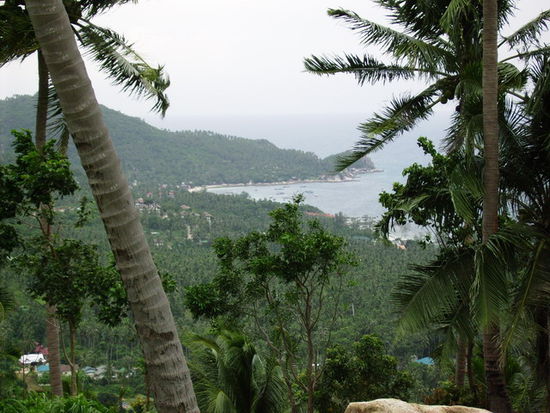 Schoener Ausblick auf Hat Sai Ree Bay