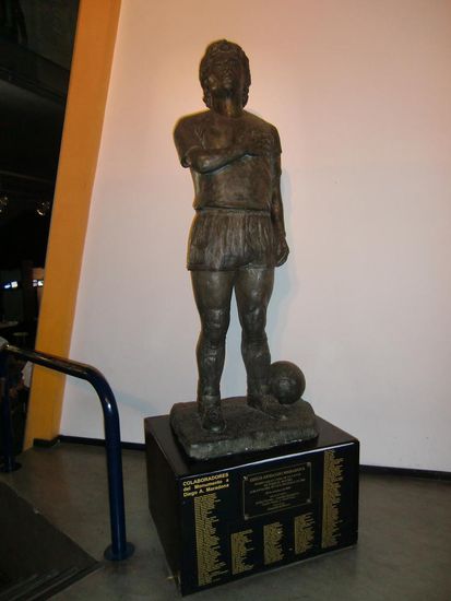 Statue von Diego Armando Maradona
